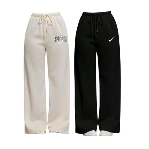 Pack of Graphic Straight Leg Trousers