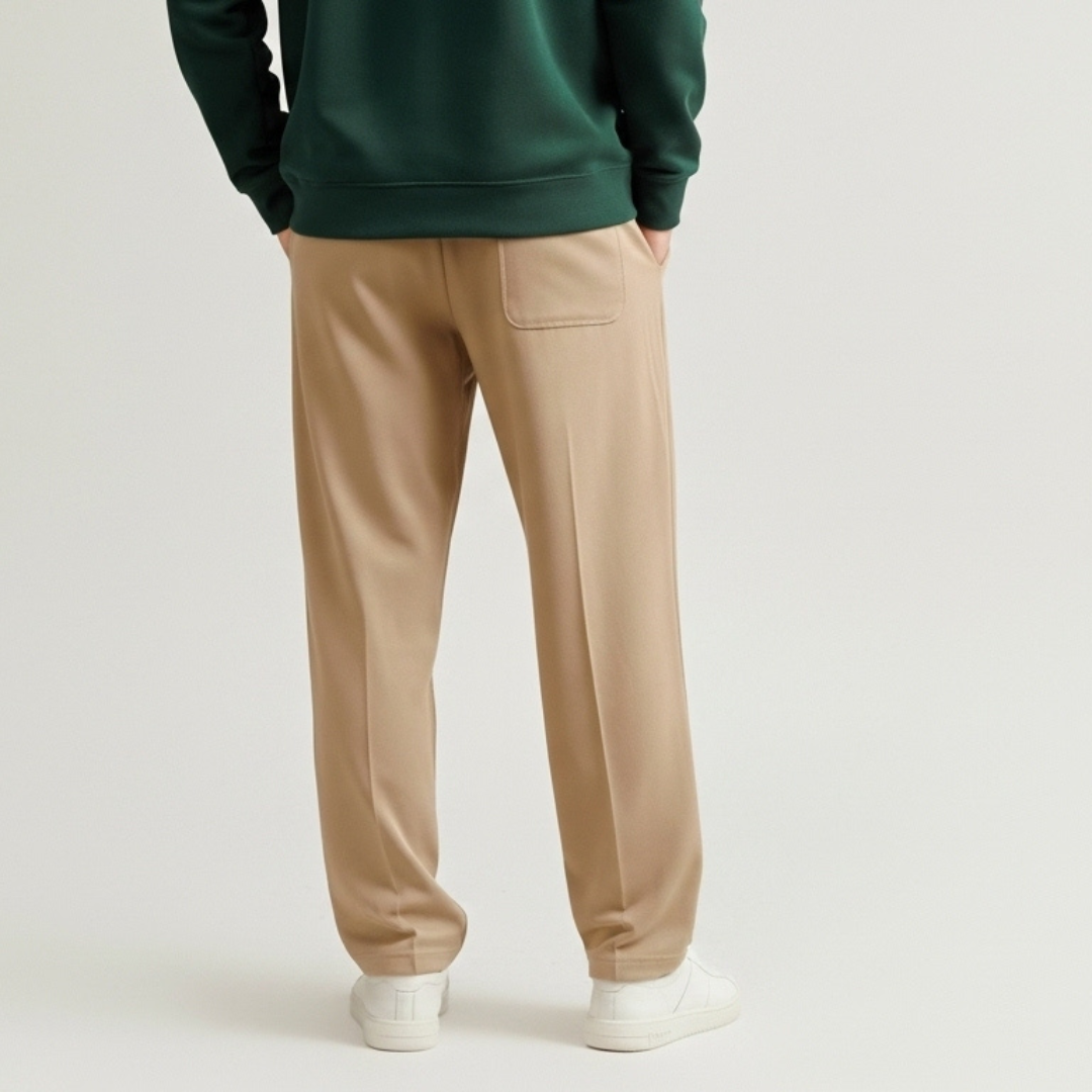 Sandwave Pleated Trousers