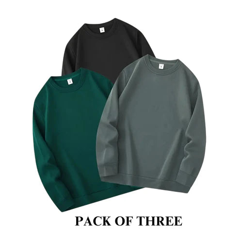 Pack of three sweatshirt