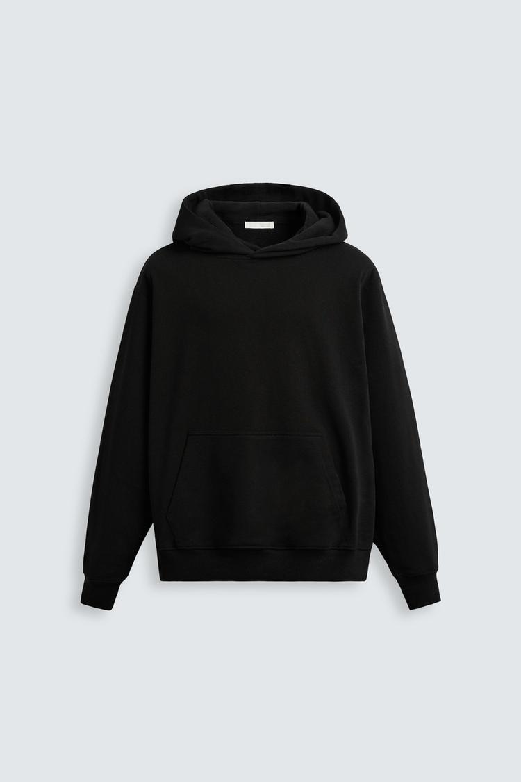 black Oversized Hoodie
