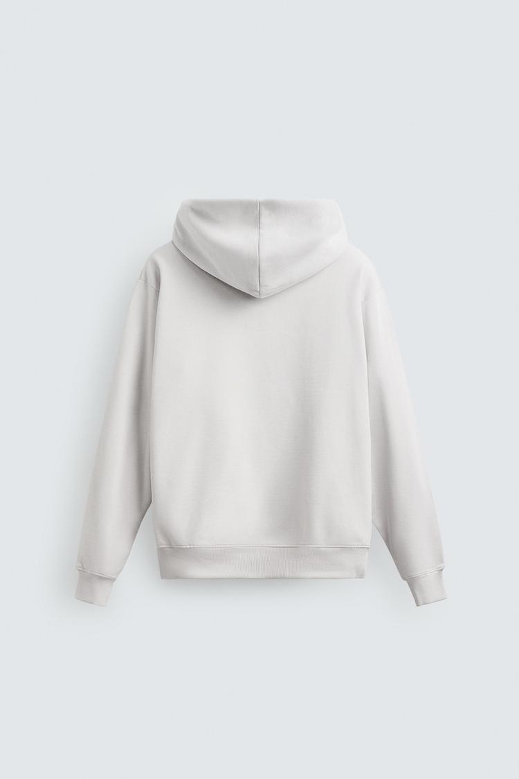White Oversized Hoodie