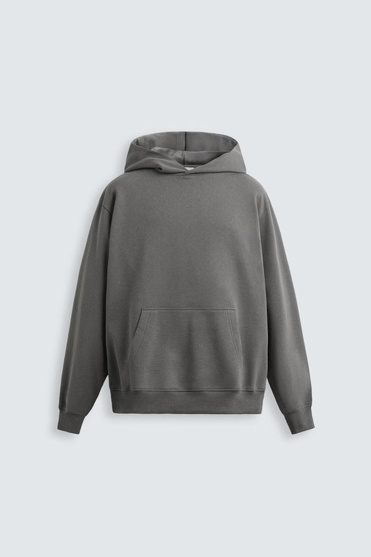 Gray Oversized Hoodie