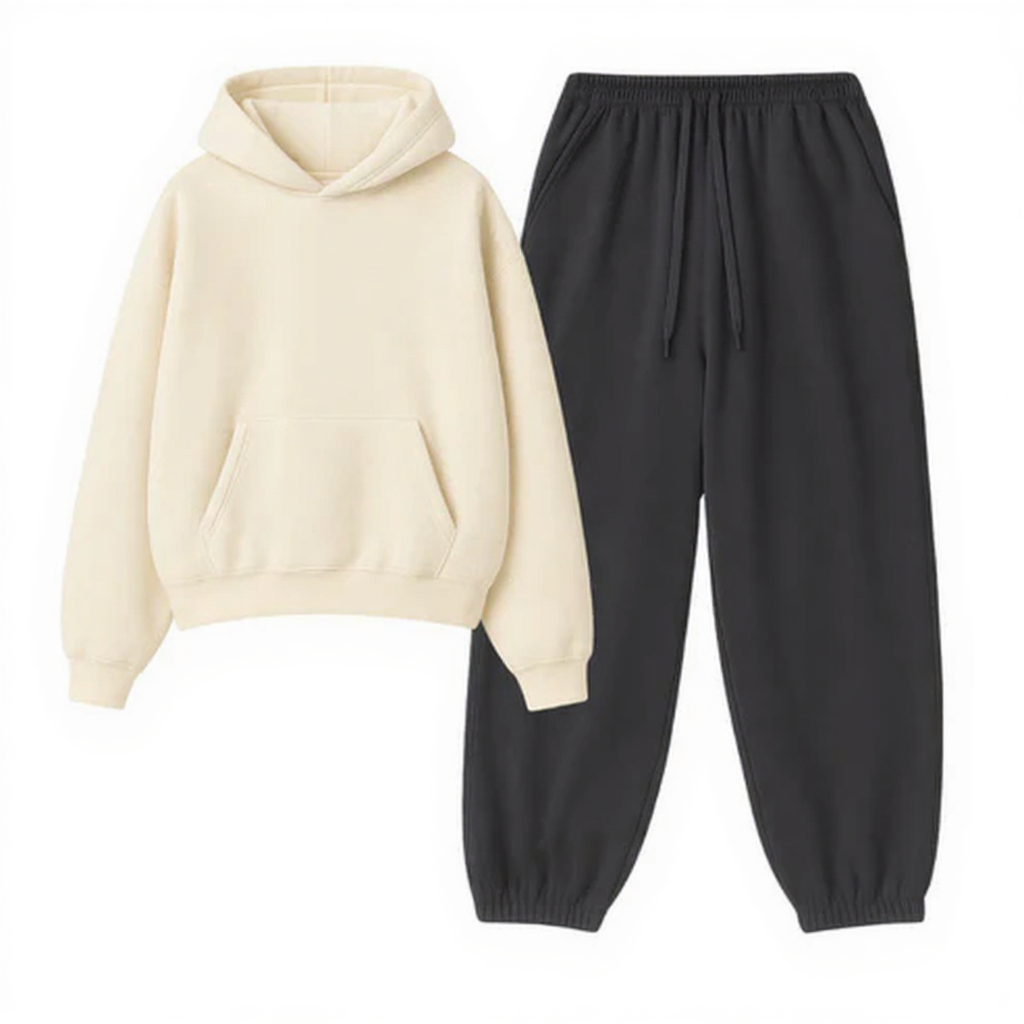 Sweatpant With Fleece Hoodie