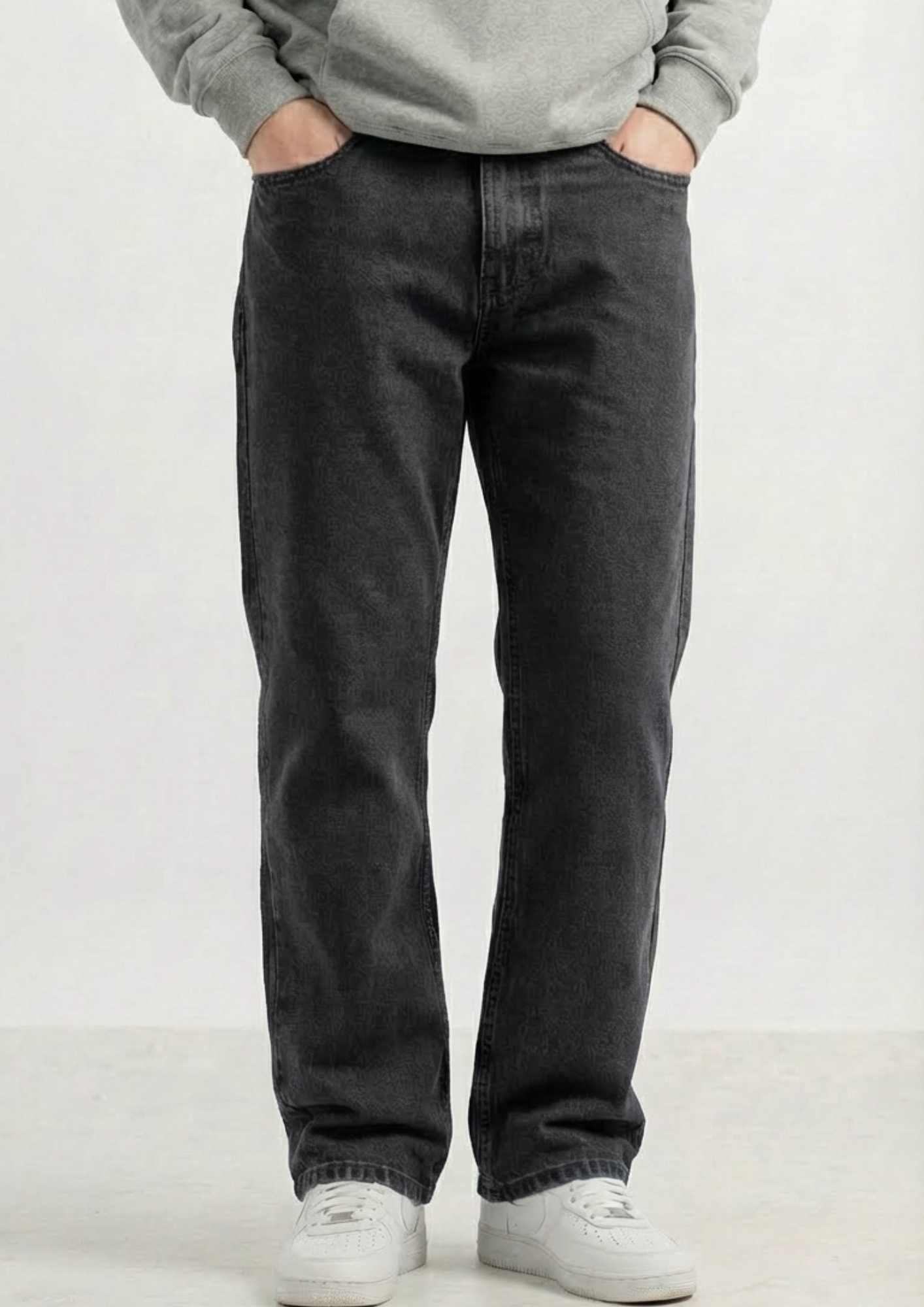 Men's Regular Fit Pack Of 2 - Jeans (Dark gray & blue)