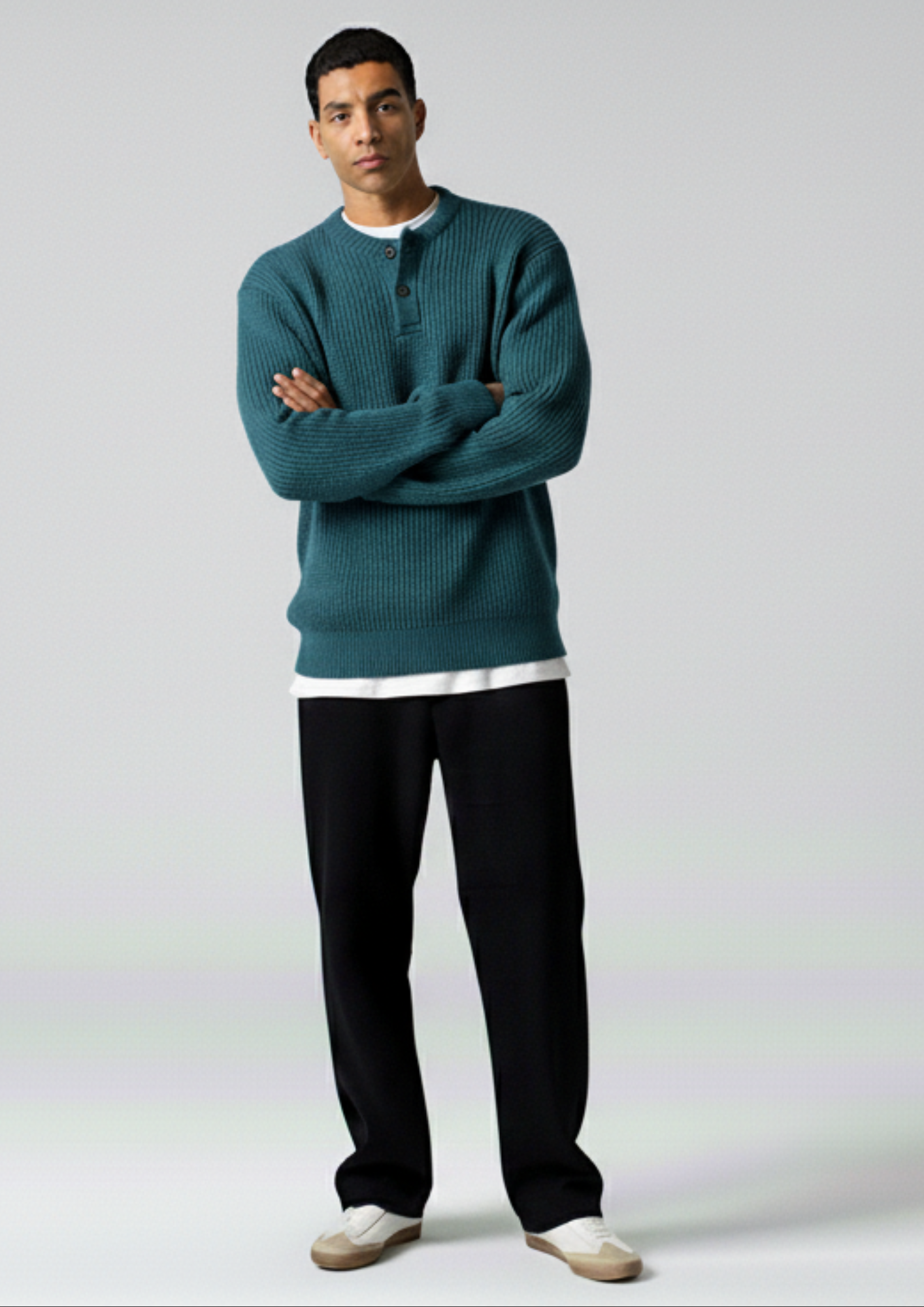 deep teal Full Sleeve Hanley