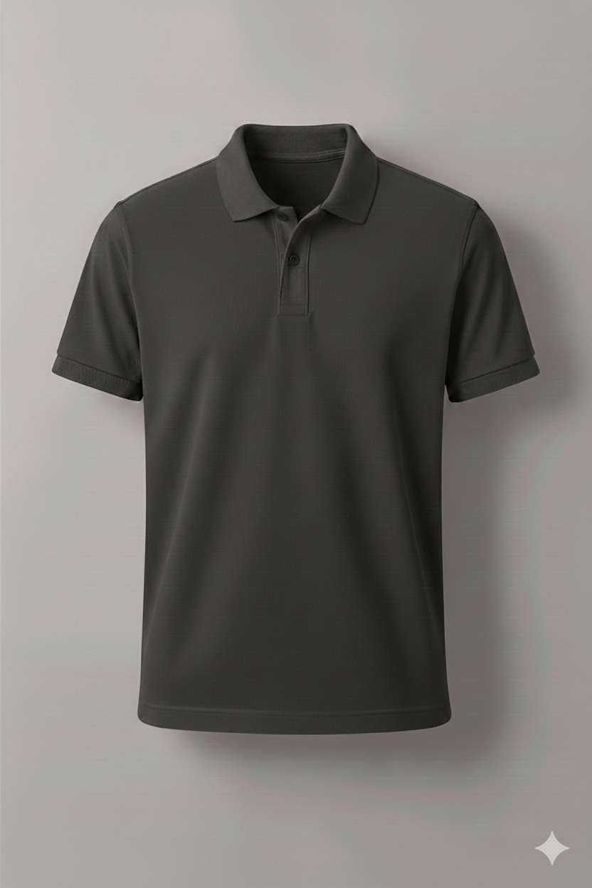 Polo Shirt Pack of Two (DARK GRAY AND CREAM)