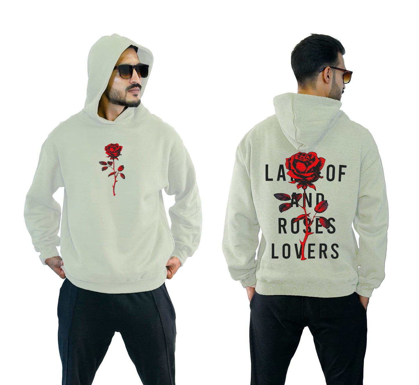 Rose Lovers Oversized Hoodie