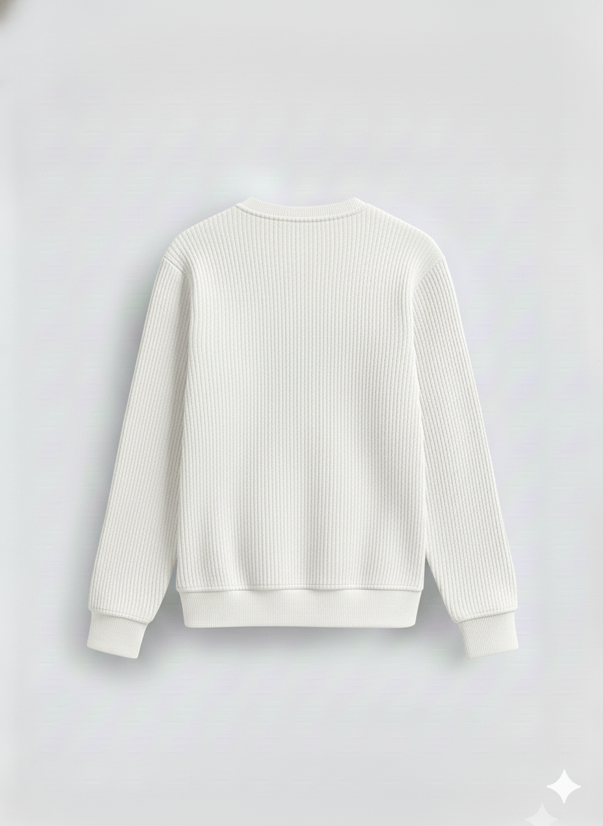 2 Pieces Waffle Knit Henley Pack (White & Navy)