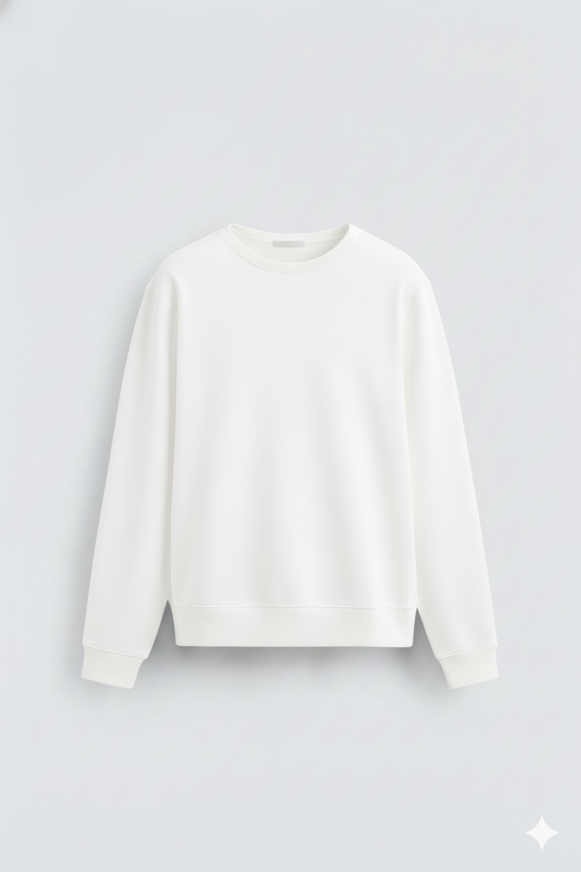 White Sweatshirt