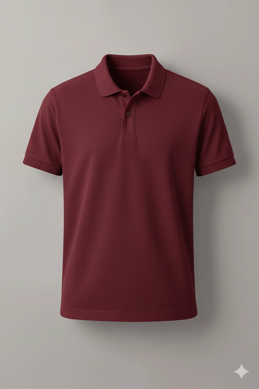 Polo Shirt Pack of Two (MAROON AND NAVY BLUE)