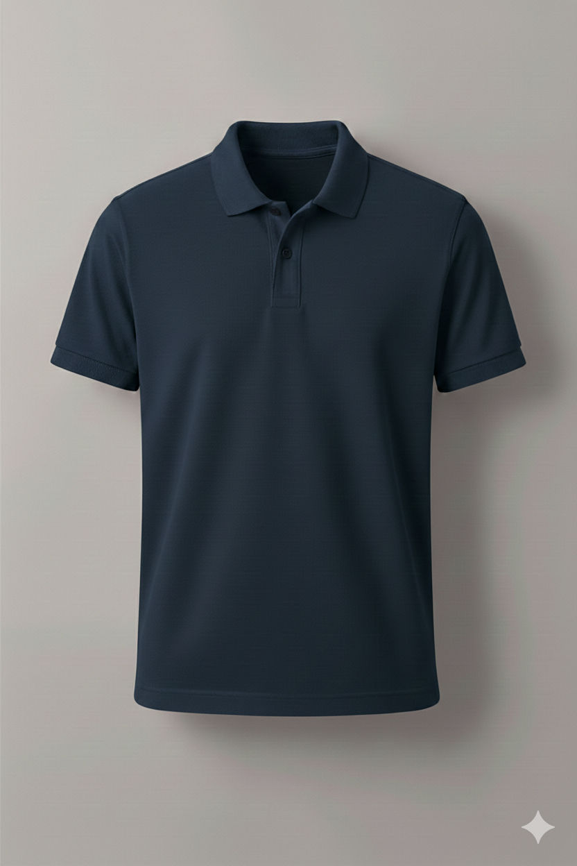 Polo Shirt Pack of Two (NAVY BLUE AND YELLOW)