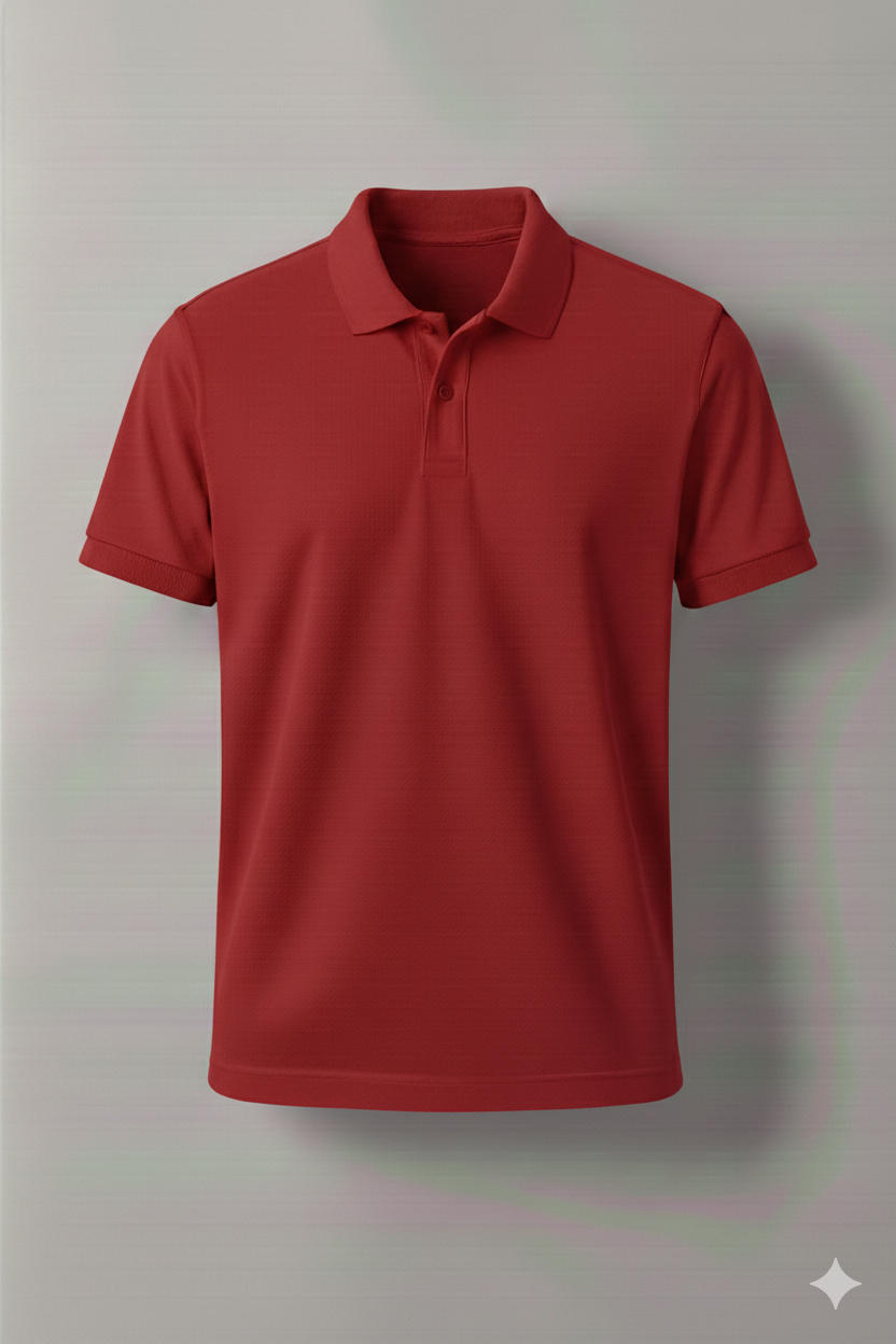 Polo Shirt Pack of Two (OLIVE GREEN AND RED)