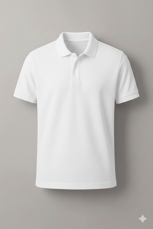 White Polo Shirt