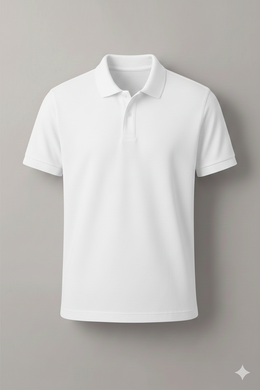 Polo Shirt Pack of Two (WHITE AND OLIVE GREEN)