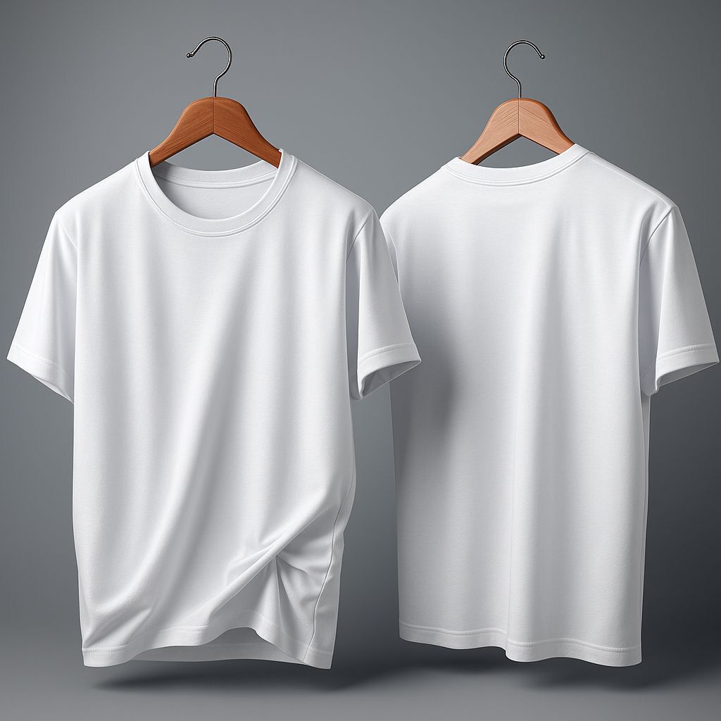 Drop Shoulder Pack of Two (White & Yellow)