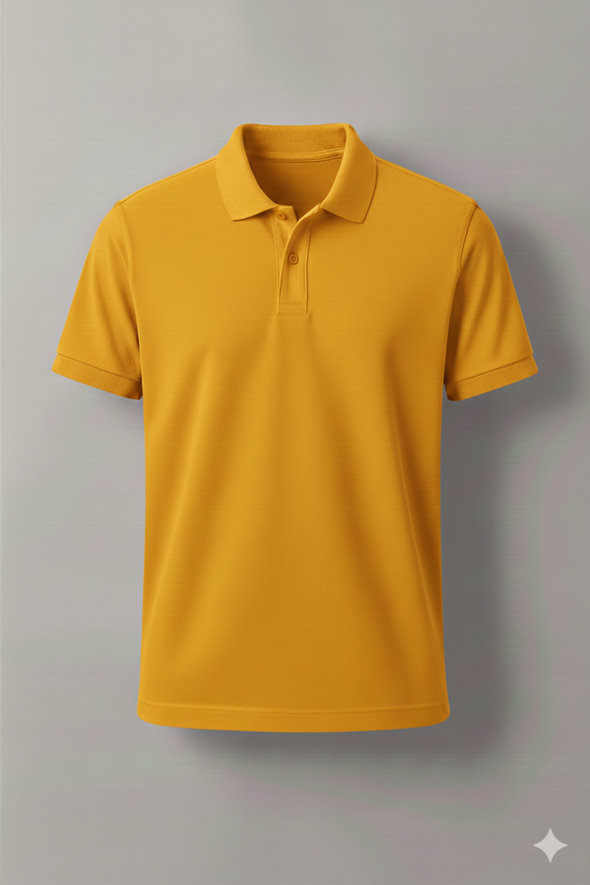 Polo Shirt Pack of Two (BROWN AND YELLOW)