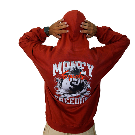 Money Equals Freedom Hoodies